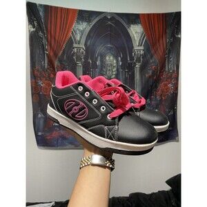 Heely’s Skate Shoes Pink & Black Girls Size 6